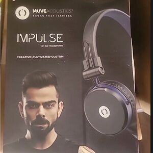 Muve Acoustics Impulse On-Ear Headphones on wire